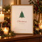 Christmas Dinner Table Printables, Place Cards, Christmas Menu, Conversation Cards, Cracker Jokes, Table Sign, Christmas Table Decor
