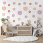 Tulip Wall Stickers, Terracotta Flower Nursery Decor, Boho Floral Wall Decals for Girls Room, Peel and Stick Tulips