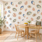 Seashell Wall Stickers, Watercolour Shell Coastal Decor, Mussel Cowrie Wall Decals, Bathroom Nursery Navy Coral Teal Peel and Stick Art