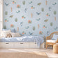 Under the Sea Wall Stickers, Ocean Nursery Decor, Whale Dolphin Turtle Wall Decals, Kids Room Gender Neutral Baby Peel and Stick Art
