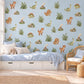 Dinosaur Wall Stickers, Dinosaur Nursery Decor, T Rex Triceratops Wall Decals, Boys Kids Room Gender Neutral Peel and Stick Wall Art
