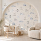 Arctic Wall Stickers, Polar Animal Nursery Decor, Polar Bear Penguin Wall Decals, Kids Room Gender Neutral Baby Peel and Stick Art