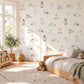 Arctic Wall Stickers, Polar Animal Nursery Decor, Polar Bear Penguin Wall Decals, Kids Room Gender Neutral Baby Peel and Stick Art