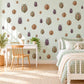 Beetle Wall Stickers, Green Purple Bug Insect Decor, Vintage Beetle Wall Decals, Boys Kids Room Nature Explorer Peel and Stick Wall Art