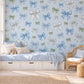 Bow Wall Stickers, Blue Bow Coquette Nursery Decor, Gingham Ribbon Wall Decals, Boys Kids Room Gender Neutral Peel and Stick Art