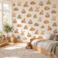 Desert Wall Stickers, Desert Animal Nursery Decor, Camel Meerkat Cactus Wall Decals, Kids Room Gender Neutral Baby Peel and Stick Art