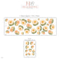 Daisy Wall Stickers, Peach Cream Flower Nursery Decor, Retro Daisy Wall Decals, Sage Green Girls Kids Room Peel and Stick Wall Art