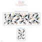 Puffin Wall Stickers, Coastal Puffin Nursery Decor, Cute Seabird Wall Decals, Navy Orange Nautical Kids Room Peel and Stick Wall Art