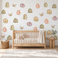Dragon Wall Stickers, Baby Dragon Nursery Decor, Magical Fantasy Butterfly Wall Decals, Kids Room Gender Neutral Peel and Stick Art