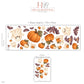 Halloween Wall Stickers, Cute Ghost Pumpkin Nursery Decor, Bat Witch Hat Wall Decals, Kids Room Peel and Stick Wall Art
