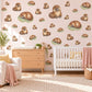Platypus Wall Stickers, Baby Platypus Nursery Decor, Australian Animal Wall Decals, Brown Sage Kids Room Peel and Stick Wall Art