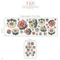 Daisy Wall Stickers, Retro Flower Nursery Decor, Pink Cream Daisy Wall Decals, Girls Kids Room Boho Floral Peel and Stick Wall Art