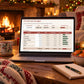 Christmas Budget Planner Spreadsheet, Gift List Tracker for Google Sheets & Excel, Christmas Card List, Holiday Gift Planner Template