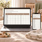Baby Sleep and Feed Tracker Spreadsheet, Newborn Feeding Log, Nappy and Sleep Log, Breastfeeding Tracker for Google Sheets & Excel