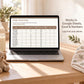 Baby Sleep and Feed Tracker Spreadsheet, Newborn Feeding Log, Nappy and Sleep Log, Breastfeeding Tracker for Google Sheets & Excel