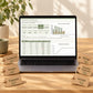 Small Business Income and Expense Tracker Spreadsheet UK, Etsy Seller Bookkeeping, Profit and Mileage Log, Google Sheets & Excel