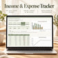 Small Business Income and Expense Tracker Spreadsheet UK, Etsy Seller Bookkeeping, Profit and Mileage Log, Google Sheets & Excel
