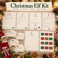 Christmas Elf Arrival Kit Printable, Elf Arrival Letter, 24 Daily Elf Notes, Elf Goodbye Letter, Elf Props, Kids Christmas