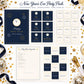 New Years Eve Party Printables, NYE Countdown Bag Tags, Resolution Cards, Kids Time Capsule, New Year Sign, Family New Year Games