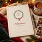 Family Christmas Memory Journal Printable, Christmas Keepsake, Christmas Memory Book, Gift List, Kids Christmas Page, Yearly Tradition