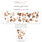 Woodland Animal Wall Stickers, Fox Bear Rabbit Nursery Decor, Forest Animal Wall Decals, Boys Girls Kids Room Peel and Stick Wall Art