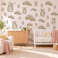 Koala Wall Stickers, Mum and Baby Koala Nursery Decor, Australian Animal Wall Decals, Grey Neutral Kids Room Peel and Stick Wall Art