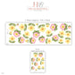 Primrose Wall Stickers, Spring Flower Nursery Decor, Pink Yellow Primrose Wall Decals, Floral Girls Kids Room Peel and Stick Wall Art
