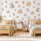 Jerboa Wall Stickers, Baby Desert Animal Nursery Decor, Cute Mouse Wall Decals, Honey Dusty Blue Kids Room Peel and Stick Wall Art