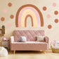 Boho Rainbow Wall Sticker Rainbow Decor Pastel Rainbow Decal