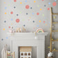 Coloured Spots Wall Stickers, Nursery Wall Stickers, Nursery Decor, Kid's Wall Stickers, Removable Stickers Wall, Boho Nursery Wall Decor