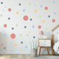 Coloured Spots Wall Stickers, Nursery Wall Stickers, Nursery Decor, Kid's Wall Stickers, Removable Stickers Wall, Boho Nursery Wall Decor