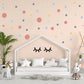 Coloured Spots Wall Stickers, Nursery Wall Stickers, Nursery Decor, Kid's Wall Stickers, Removable Stickers Wall, Boho Nursery Wall Decor