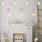 Cute Sleeping Bunny Wall Sticker Nursery Wall Sticker Moon Wall Decal Nursery Decor Cute Night Sky Nursery Decor Nursery Wall Decal Bunny