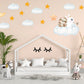 Animal Friends on Cloud Wall Stickers, Nursery Wall Stickers, Moon and Stars Wall Decals, Playroom Wall Decals, Kid's Bedroom Wall Decor