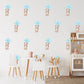 Teddy Bear Air Balloon Wall Sticker Nursery Wall Sticker Teddy Bear Wall Decal Nursery Wall Decal Teddy Bear Wall Sticker Cute Nursery Decor