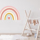 Pastel Pink Rainbow Decal Boho Nursery Wall Sticker