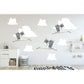 Storks Nursery Wall Stickers, Nursery Wall Decals