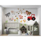 Decal Tractor Wall Sticker Farm Animal Decal Farm Nursery Decor