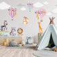 Boho Nursery Decor Hot Air Balloon Wall Sticker Cloud Wall Decal