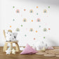 Nursery Wall Stickers Boho Rainbow Wall Decal Pastel