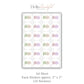 Paint Stroke Thank You Stickers, Small Business Stickers