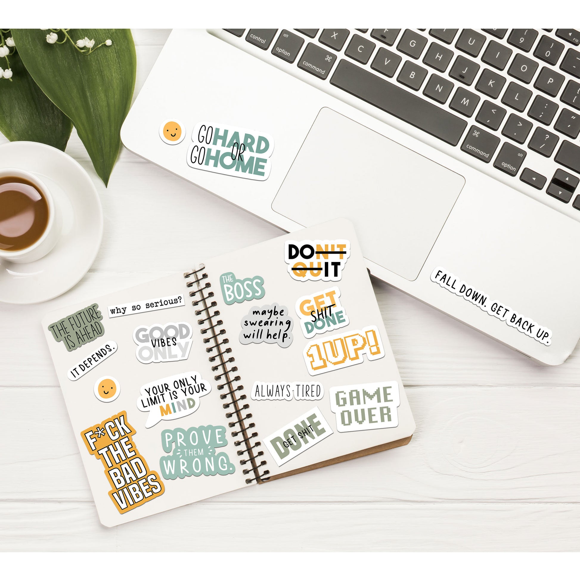 Quote Stickers, Inspirational Quote Stickers, Laptop Stickers, Journal Quote Stickers, Positive Stickers, Inspirational Quotes, Motivational
