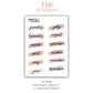 Monthly Header Stickers, Monthly Planner Stickers, Planner Header Stickers, Organisation Stickers, Planner Stickers, Notebook Stickers