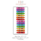 Coloured Crayons Wall Stickers, Nursery Wall Decor, Pencil Wall Stickers