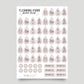 Cleaning Icons Stickers, Weekly Cleaning Planner Stickers, Cleaning Stickers, Organisation Stickers, Planner Stickers, Clean Days Stickers