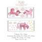 Pegasus Unicorns Wall Stickers, Nursery Wall Stickers, Unicorns Wall Decals