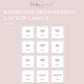 Bathroom Label Stickers, Bathroom Organisation Labels, Organisation Stickers, Organisation, Bathroom, Bathroom Cleaner Labels For Bottles