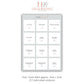 Cleaning Label Stickers, Cleaning Organisation Labels, Organisation Stickers
