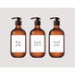 Soap Label Stickers, Soap Organisation Labels, Organisation Stickers, Organisation, Bathroom, Soap Labels, Hand Lotion Label, Home Labels