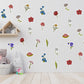 Floral Wall Stickers, Nursery Wall Stickers, Flower Wall Stickers, Children's Wall Decor, Kid's Room, Girl's Bedroom, Floral Decals, Flowers
